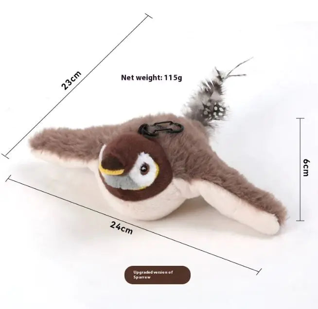 Flapping Bird Cat  Toy