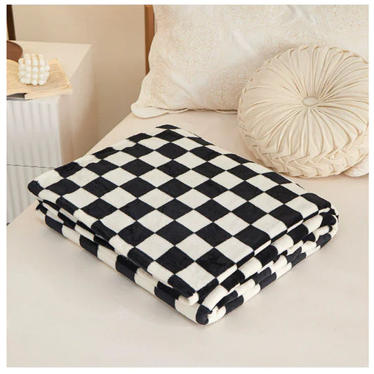 Blue & White Confterable Blanket